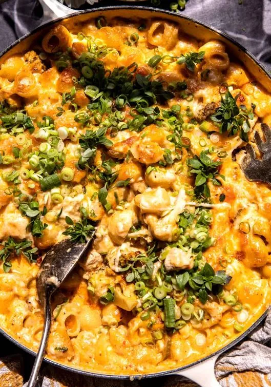 One Pot Buffalo Chicken “Helper”