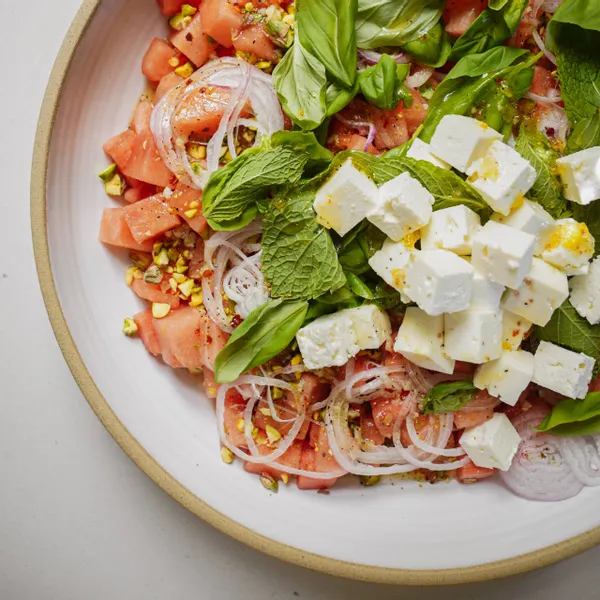 Fresh Watermelon Salad