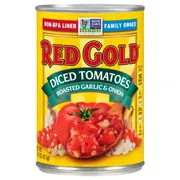 Red Gold Roasted Garlic & Onion Diced Tomatoes