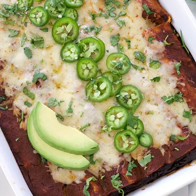 Recipe 'Mexican Shredded Beef Enchiladas'