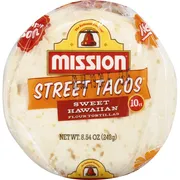Mission Flour Tortillas, Sweet Hawaiian