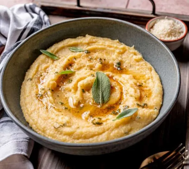 Brown Butter and Sage Polenta