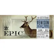EPIC Provisions Sea Salt Pepper Venison Bar