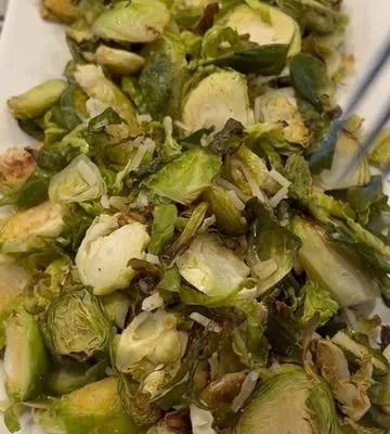 Recipe 'Crispy Parmesan Brussel Sprouts'