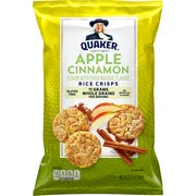 Quaker Rice Crisps, Apple Cinnamon