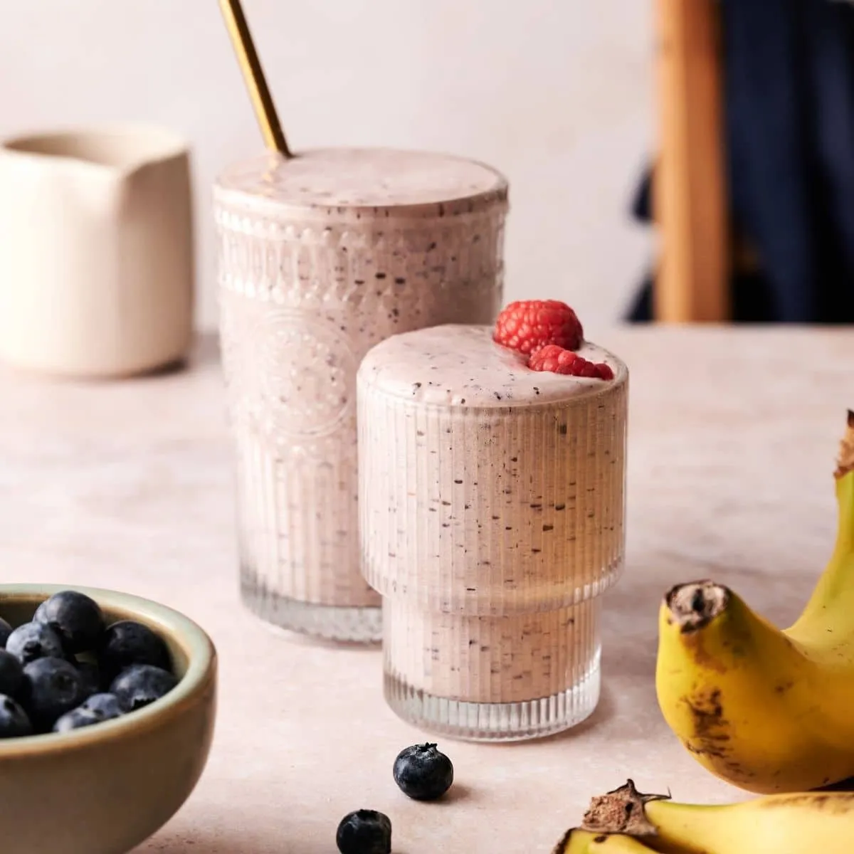 Raspberry Blueberry Smoothie
