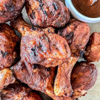 Recipe 'Smoked Chicken Drumsticks On A Traeger'