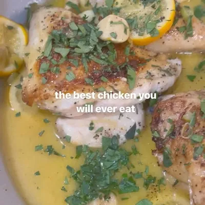 Recipe 'GARLIC CONFIT LEMON CHICKEN'