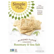 Simple Mills Crackers, Almond Flour, Rosemary & Sea Salt