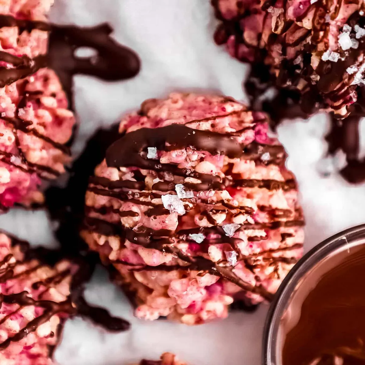 Strawberry White Chocolate Cereal Clusters
