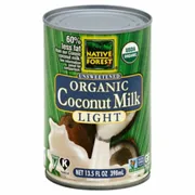 Native Forest Coconut Milk, Organic, Light, Unsweetened