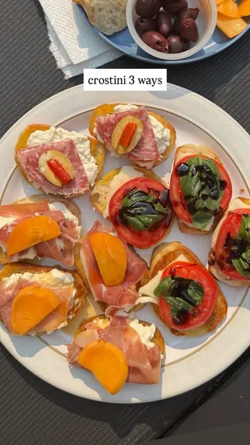 Crostini 3 Ways