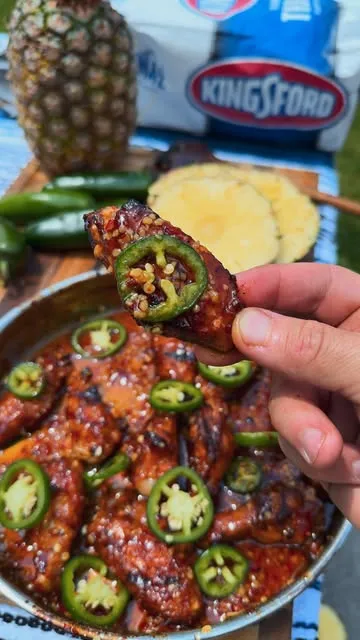 Pineapple Jalapeño Chicken Wing Sauce