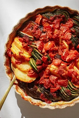 Briam (Greek Style Roasted Vegetables)