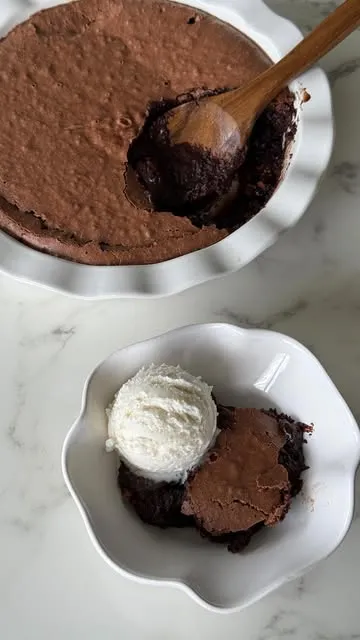Ina Garten’s Brownie Pudding