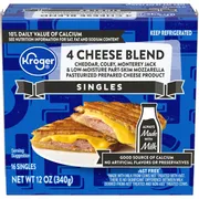 Kroger 4 Cheese Blend Singles