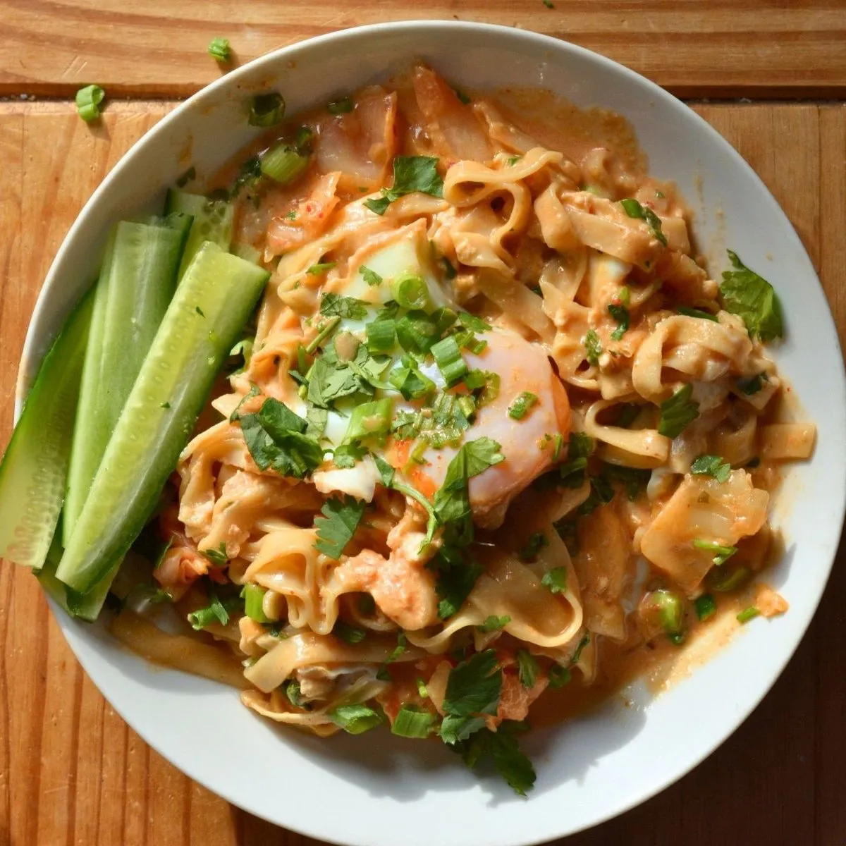 high protein peanut noodles (a dump & bake recipe!)