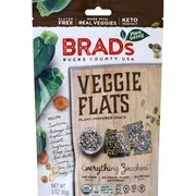 Brad's Plant Based Veggie Flats, Everything Zucchini