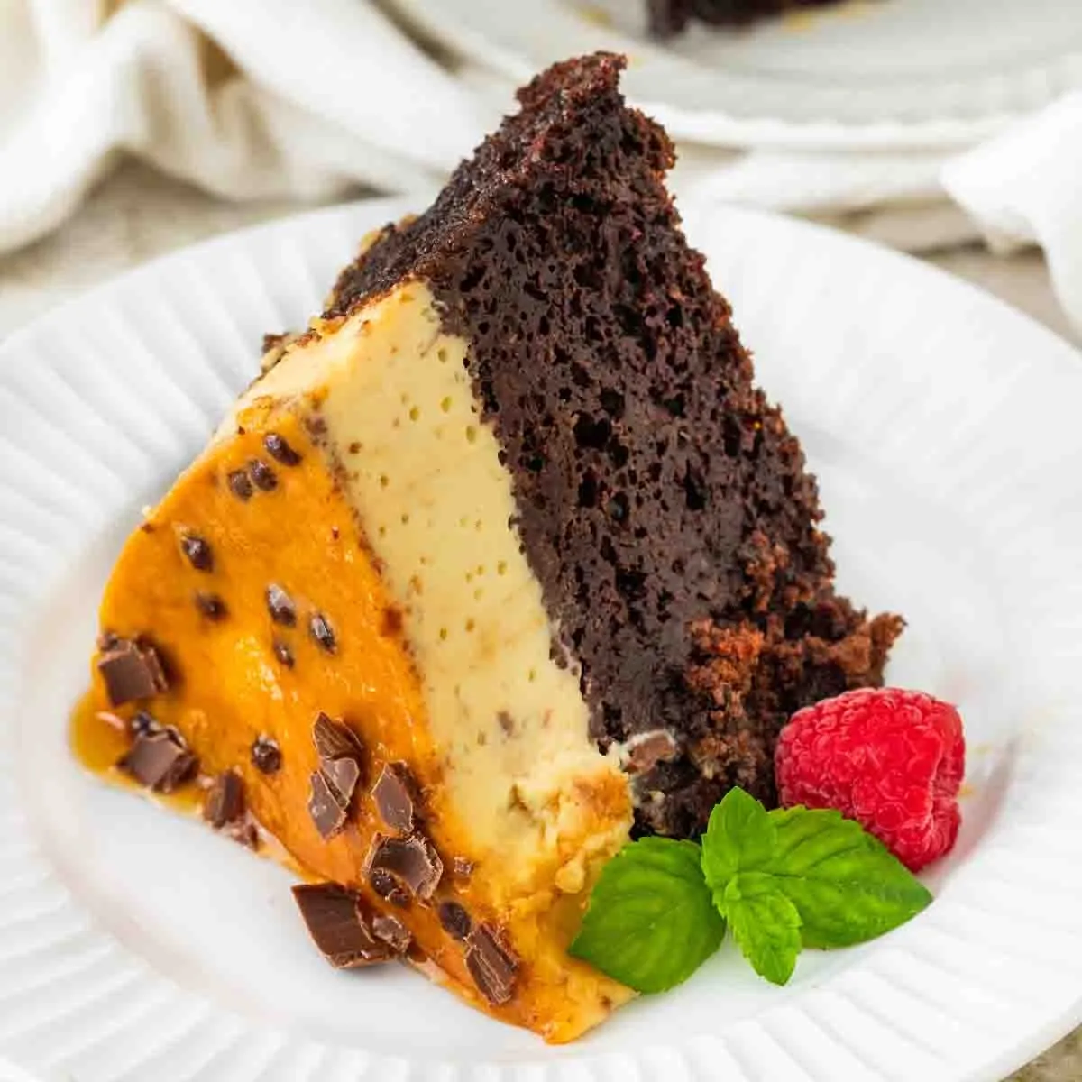 Chocoflan (Impossible Cake) | Mexican Chocolate Flan Cake