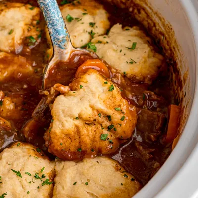 Recipe 'Beef Stew with Dumplings'
