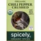 Spicely Organics Chili Pepper, Crushed, Organic