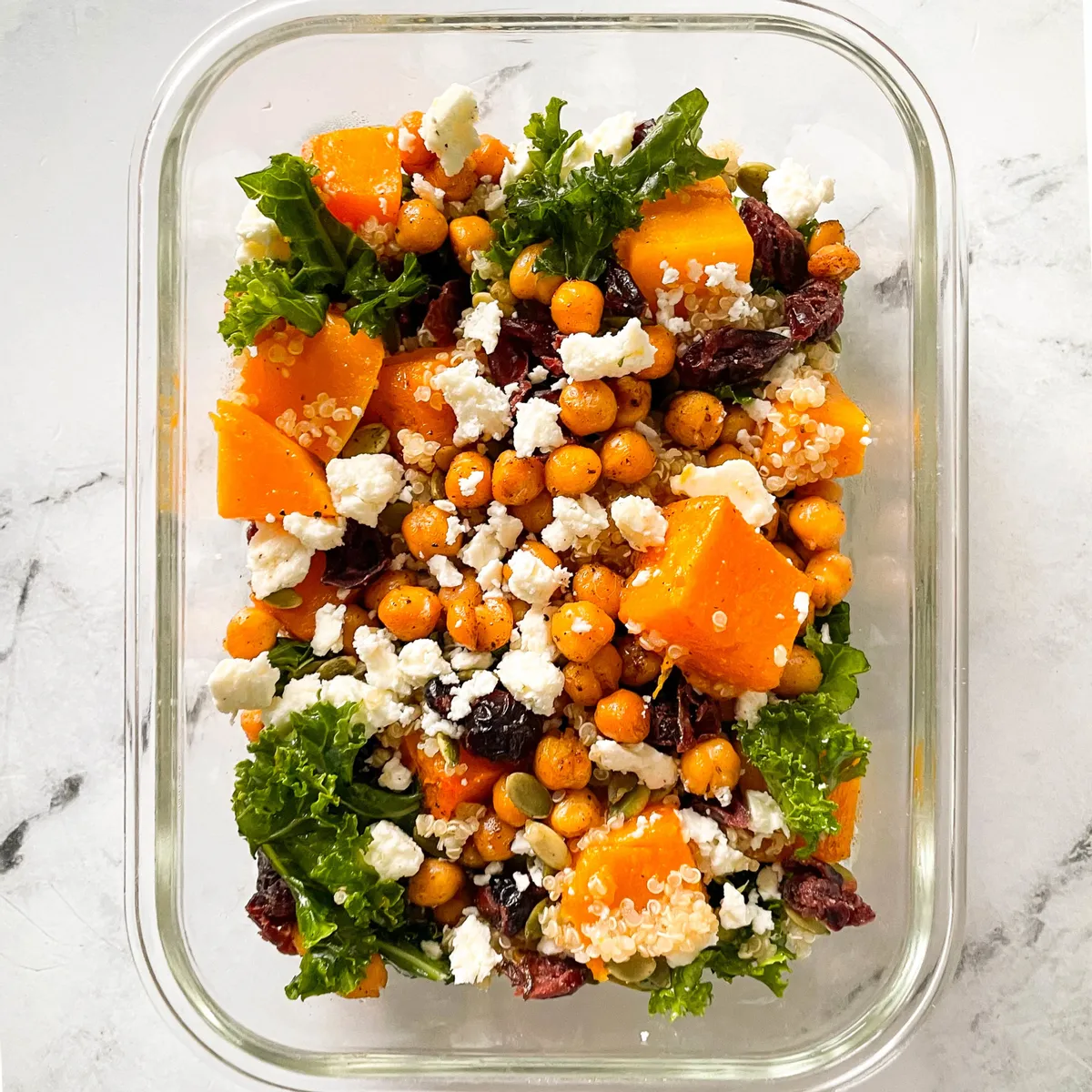 Classic Quinoa, Kale And Butternut Squash Salad