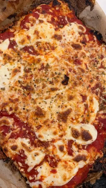 Ground Chicken Crust Pizza