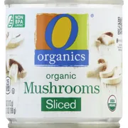 O Organics Mushrooms, Organic, Sliced