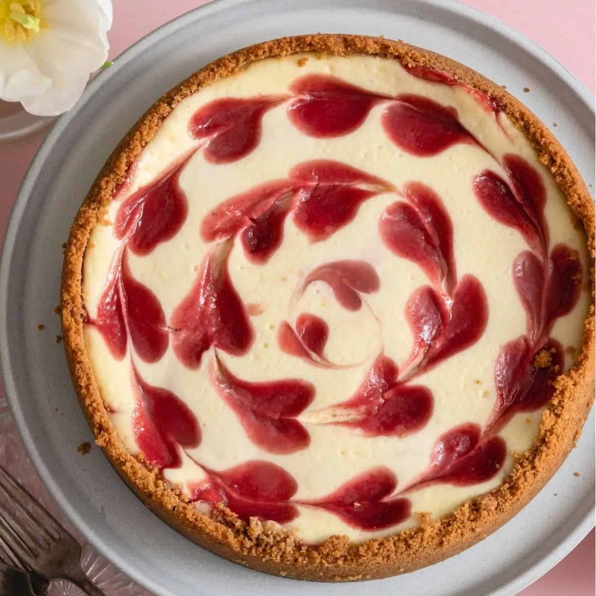 Classic Strawberry Cheesecake Recipe