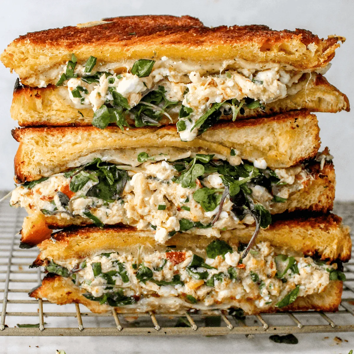 Green Goddess Tuna Melt