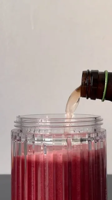 Fizzy Watermelon Cherry Probiotic Slushie