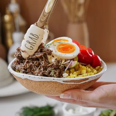 Recipe 'Instant Pot Greek-style Beef Bowl Recipe'