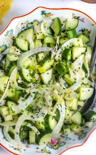 Cucumber Fennel Salad