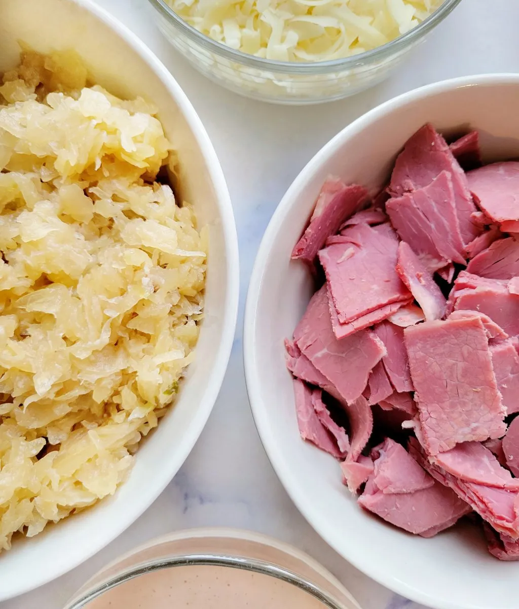 Baked Reuben Dip