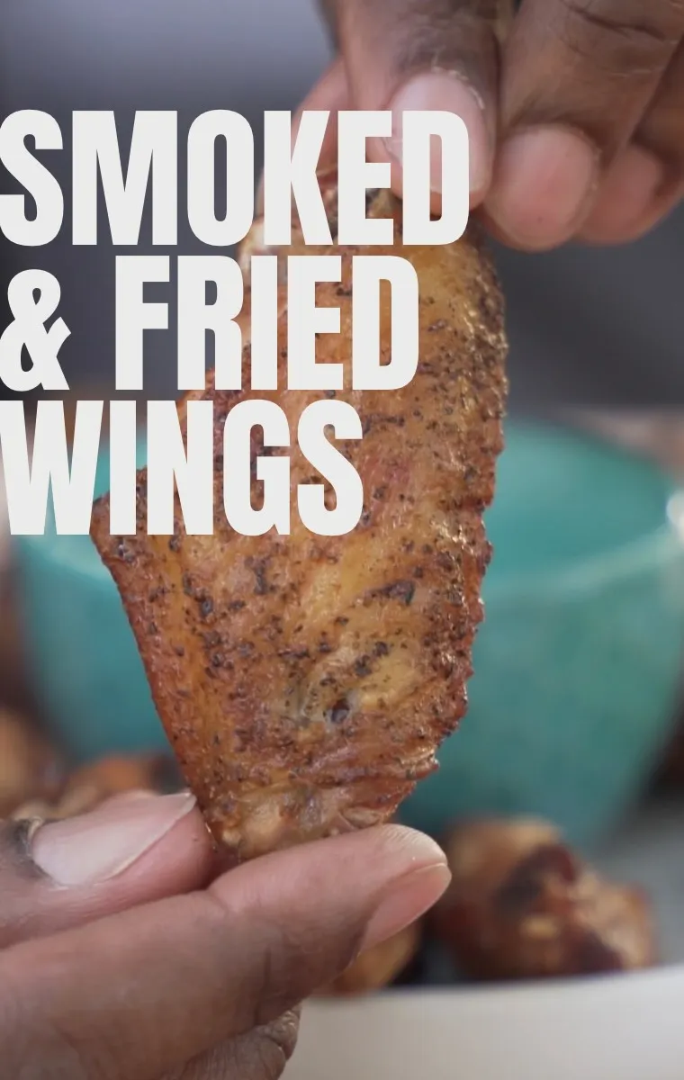 Tallow-Fried Chicken Wings + Ranch Verde