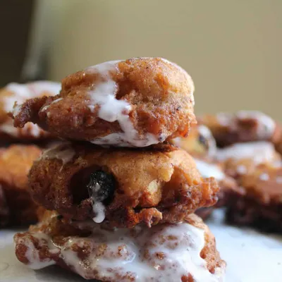 Recipe 'Sourdough Discard Blueberry Fritters'