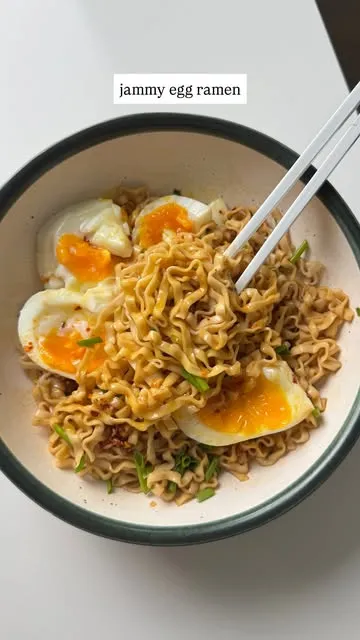Jammy Egg Ramen