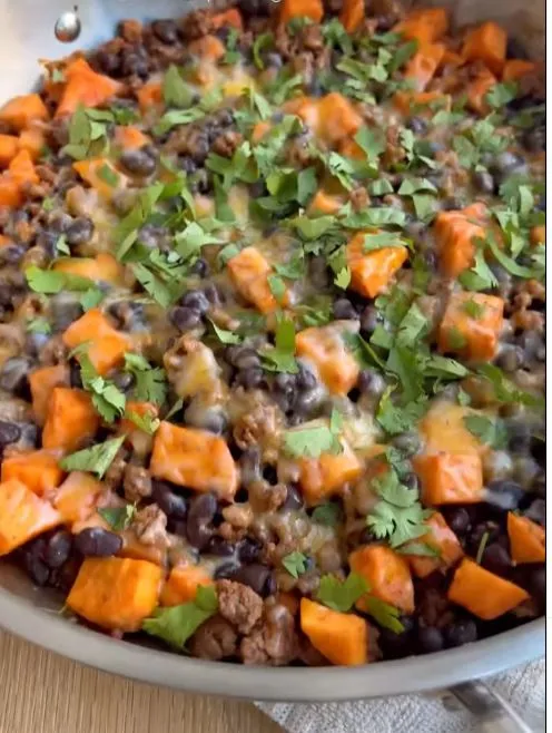 Sweet Potato Taco Skillet