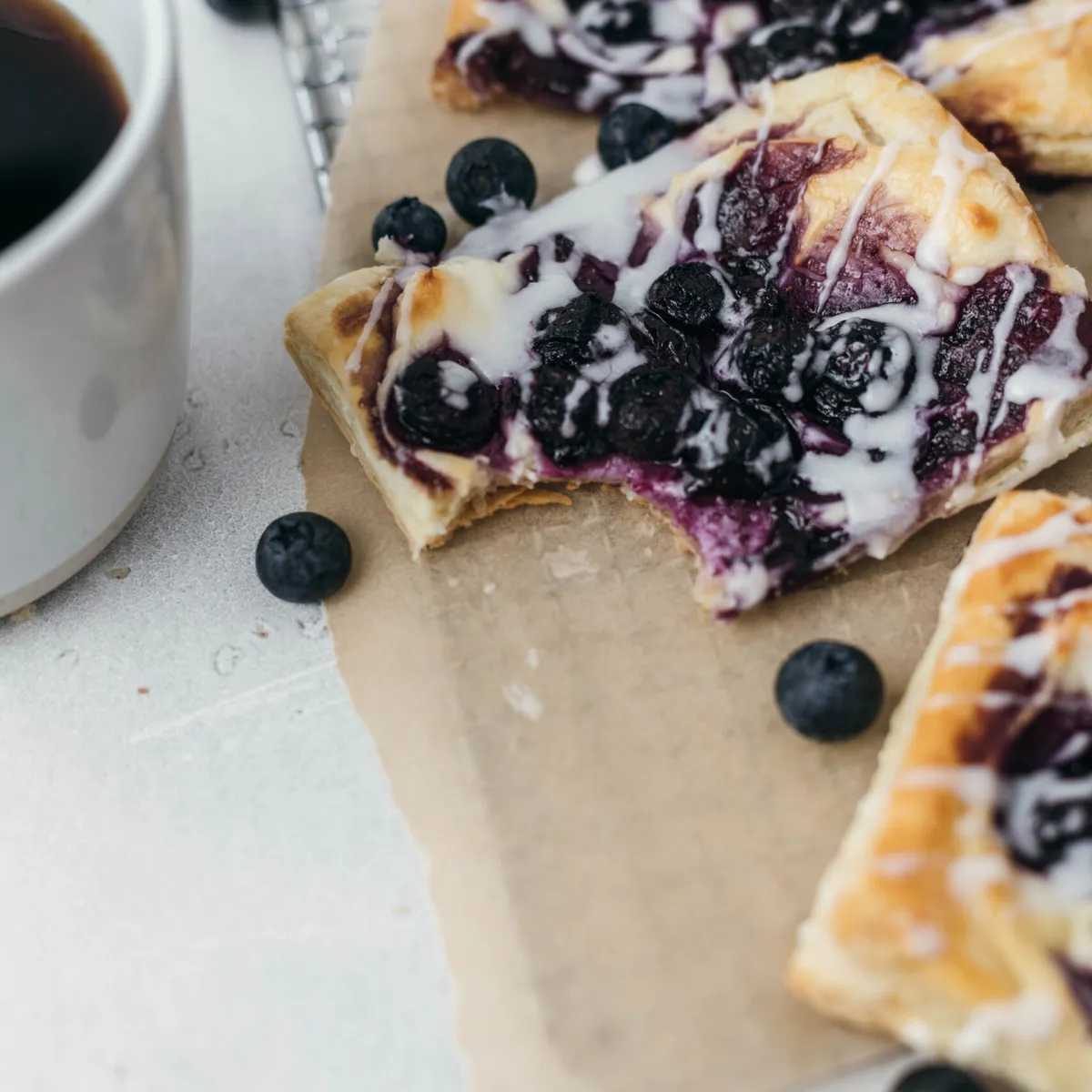 Blueberry Cheese Danish