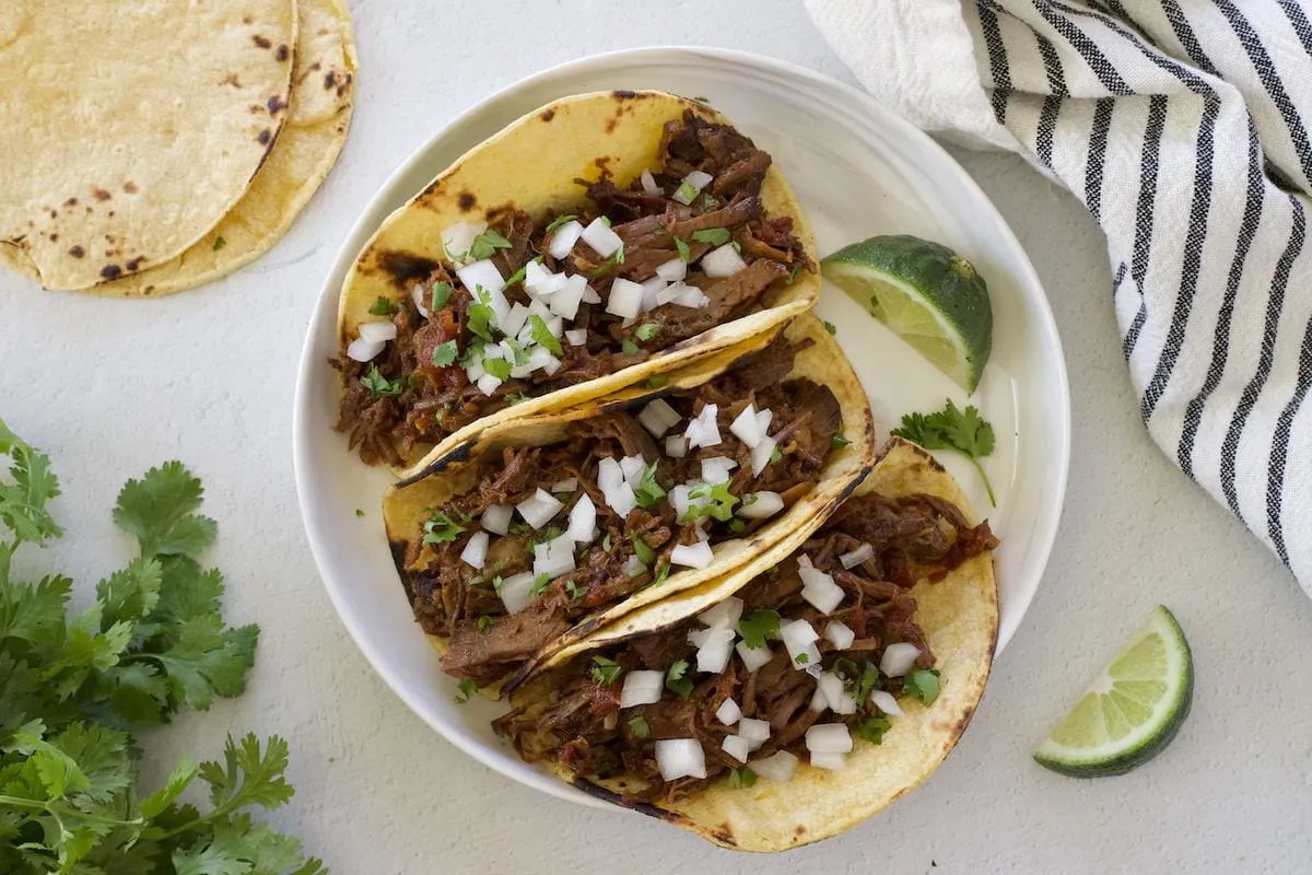 Mexican Shredded Beef Tacos