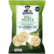 Quaker Dill Pickle Rice Crisps