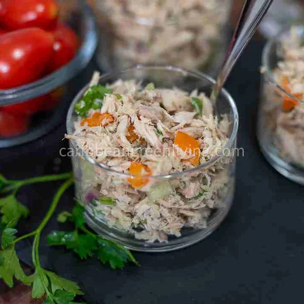 Mediterranean Tuna Salad Cups