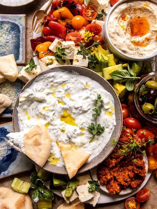 Easy Mediterranean Mezze Platter