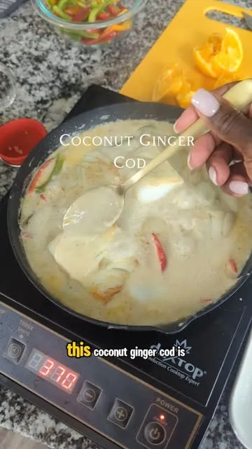 Coconut Ginger Cod