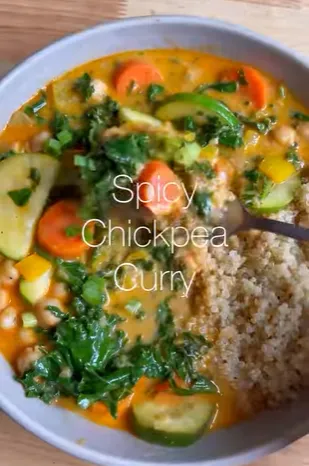 Spicy Chickpea Curry