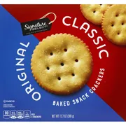 SIGNATURE SELECTS Snack Crackers, Original Classic, Baked