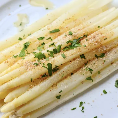 Recipe 'Authentic German White Asparagus | Weißer Spargel'