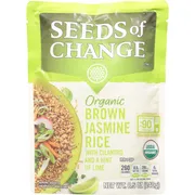 SEEDS OF CHANGE Jasmine Rice, Organic, Brown