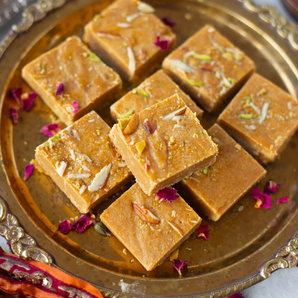 Besan Barfi Recipe