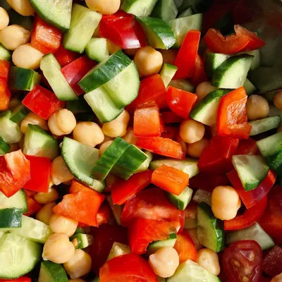 Recipe 'Fresh Chickpea Salad'